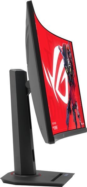 Монітор Asus 31.5" ROG Strix XG32WCS HDMI, DP, USB-C, Audio, VA, 2560x1440, 180Hz, 1ms, sRGB 125%, CURVED, FreeSync, HAS, HDR400 (90LM0AC0-B01970) - купити в Україні за низькою ціною в інтернет-магазині "Rincom"