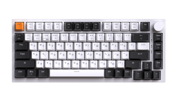 Бездротова механічна клавіатура GamePro Asgard Valhalla (MK160W Pro) 75% QLAB orange switches (MK160W Pro) - купити в Україні за низькою ціною в інтернет-магазині "Rincom"