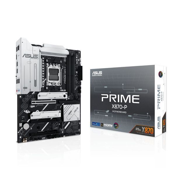 Материнcька плата ASUS PRIME X870-P sAM5 X870 4xDDR5 M.2 HDMI ATX (90MB1IT0-M0EAY0) - купити в Україні за низькою ціною в інтернет-магазині "Rincom"