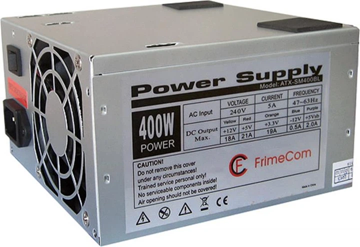 Блок живлення FrimeCom 400W ATX-SM400BL 12 (ATX-SM400BL 12) - купити в Україні за низькою ціною в інтернет-магазині "Rincom"