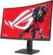 Монітор Asus 31.5" ROG Strix XG32WCS HDMI, DP, USB-C, Audio, VA, 2560x1440, 180Hz, 1ms, sRGB 125%, CURVED, FreeSync, HAS, HDR400 (90LM0AC0-B01970) - фото 3 з 7