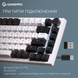 Бездротова механічна клавіатура GamePro Asgard Valhalla (MK160W Pro) 75% QLAB orange switches (MK160W Pro) - фото 5 з 16
