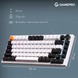 Бездротова механічна клавіатура GamePro Asgard Valhalla (MK160W Pro) 75% QLAB orange switches (MK160W Pro) - фото 12 з 16