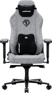 Крісло ігрове Anda Seat Phantom 3 XL Fabric Gray Size XL (AD18XL-52-G-F-G01)