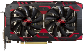 Відеокарта PowerColor Radeon RX 580 Red Devil 8Gb GDDR5 (AXRX580 8GBD5-3DH/OC) - купити в Україні за низькою ціною в інтернет-магазині "Rincom"