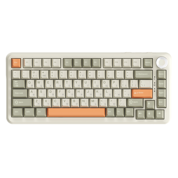 Бездротова механічна клавіатура Ajazz AK820 MAX Flying Fish Switch Retro Colour - 8000 mAh (AK820MAX (AK820MAX-FF-R) - купити в Україні за низькою ціною в інтернет-магазині "Rincom"