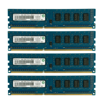 Комплект оперативної пам`яті Ramaxel DDR3L 16Gb 1600MHz (4x4Gb) (RMR5030EF68F9W-1600-x4) - купити в Україні за низькою ціною в інтернет-магазині "Rincom"