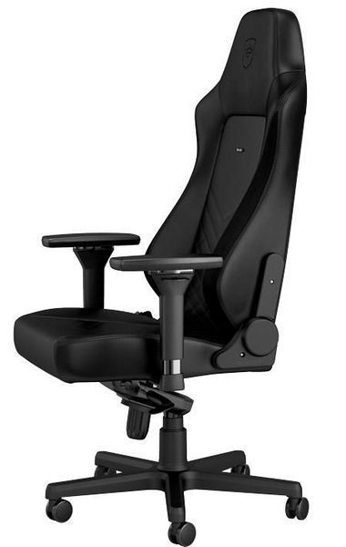 Ігрове крісло Noblechairs HERO штучна шкіра, чорний (NBL-HRO-PU-BLA)