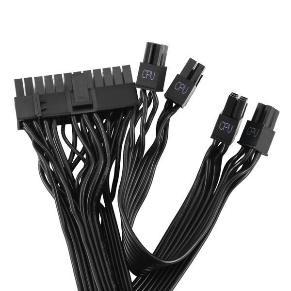 Блок живлення 2E GAMING Solid Power (650W), >85%, 80+ Bronze, 120мм, 1xMB 24pin(20+4), 2xCPU 8pin(4+4), 3xMolex, 6xSATA, 4xPCIe 8pin(6+2), Semi Modular (2E-SP650BRSM-120) - купити в Україні за низькою ціною в інтернет-магазині "Rincom"