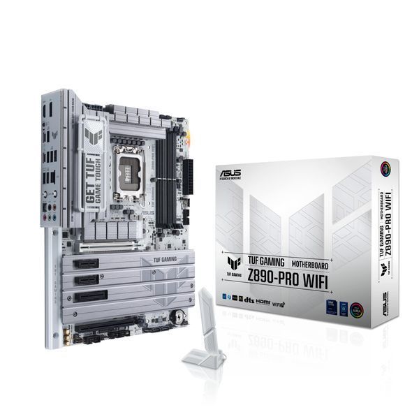 Материнcька плата ASUS TUF GAMING Z890-PRO WIFI s1851 Z890 4xDDR5 M.2 DP HDMI Wi-Fi BT ATX (90MB1IR0-M0EAY0) - купити в Україні за низькою ціною в інтернет-магазині "Rincom"
