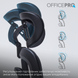 Крісло офісне OfficePro Skyline OC680B Black (OC680B)