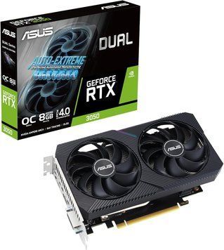 Відеокарта Asus GeForce RTX 3050 Dual OC Edition 8GB GDDR6 (DUAL-RTX3050-O8G) - купити в Україні за низькою ціною в інтернет-магазині "Rincom"