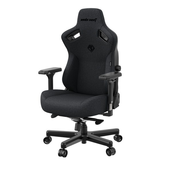Крісло ігрове Anda Seat Kaiser 3 Dark Gray Fabric Size L (AD12YDC-L-01-GB-CF)