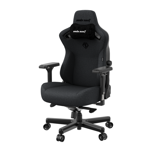Крісло ігрове Anda Seat Kaiser 3 Dark Gray Fabric Size L (AD12YDC-L-01-GB-CF)
