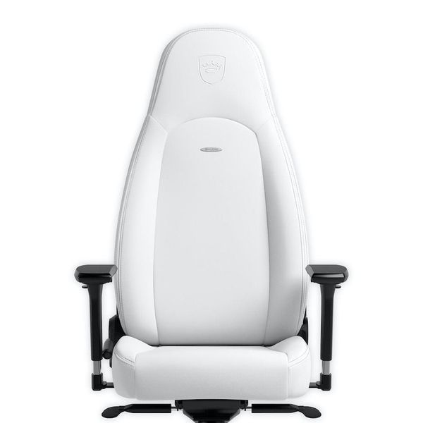 Ігрове крісло Noblechairs ICON високотехнологічна штучна шкіра, білий (NBL-ICN-PU-WED)