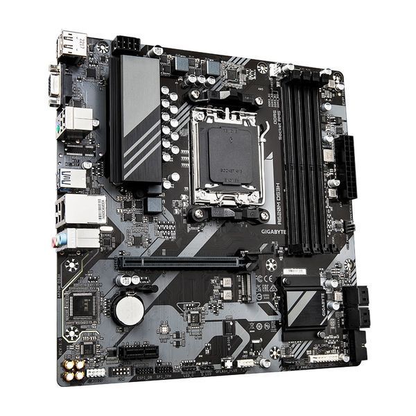 Материнська плата GIGABYTE A620M DS3H sAM5 A620 4xDDR5 M.2 HDMI DP mATX (A620M_DS3H) - купити в Україні за низькою ціною в інтернет-магазині "Rincom"