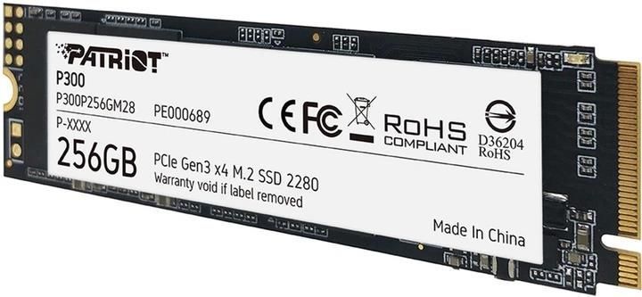 Твердотільний запам&rsquo;ятовувальний пристрій накопичувач SSD M.2 2280 256GB P300 P300P256GM28 PATRIOT (P300P256GM28) - купити в Україні за низькою ціною в інтернет-магазині "Rincom"