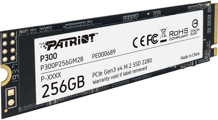 Твердотільний запам&rsquo;ятовувальний пристрій накопичувач SSD M.2 2280 256GB P300 P300P256GM28 PATRIOT (P300P256GM28) - купити в Україні за низькою ціною в інтернет-магазині "Rincom"