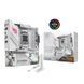 Материнcька плата ASUS ROG STRIX B850-G GAMING WIFI sAM5 B850 4xDDR5 M.2 HDMI DP WiFi BT mATX білий (90MB1M30-M0EAY0) - фото 4 з 12