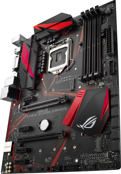 Материнська плата Asus Strix B250H Gaming (s1151, Intel B250) (Strix B250H Gaming) - купити в Україні за низькою ціною в інтернет-магазині "Rincom"