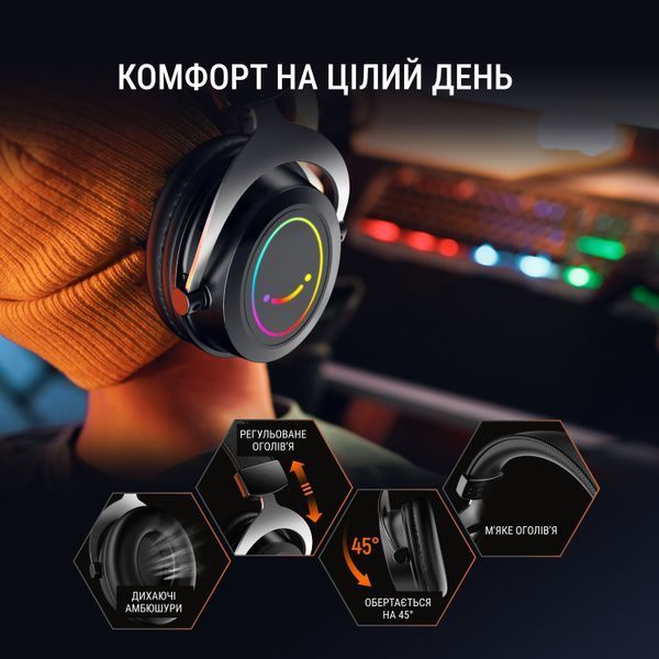 Гарнітура Fifine RGB H3 (H3)