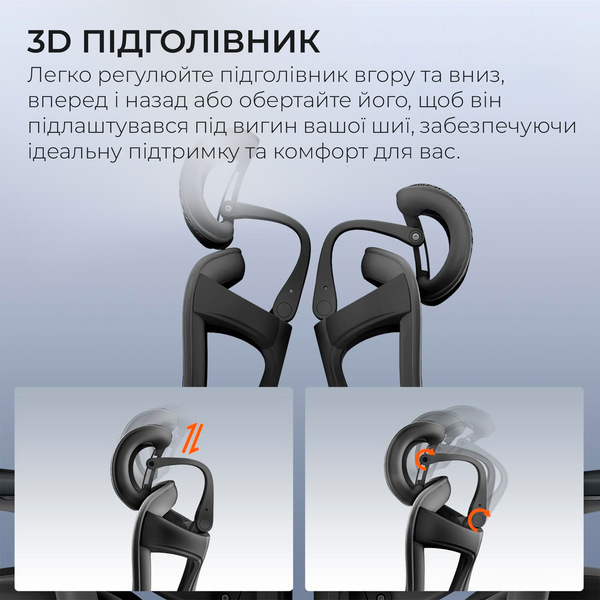Крісло офісне Sihoo DORO C300 Pro Mesh Black (DORO-C300-PRO-M101)