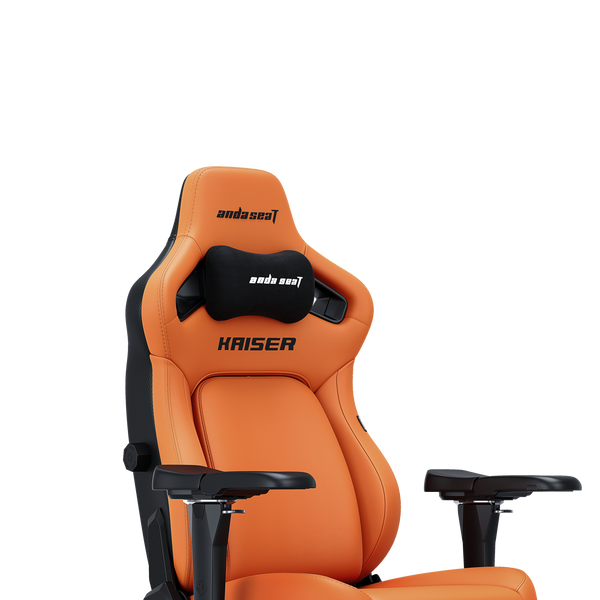 Крісло ігрове Anda Seat Kaiser 4 Orange Size XL (AD12YDDC-XLL-20-O-PV/C)