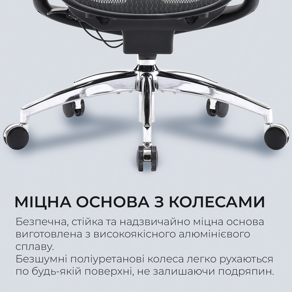 Крісло офісне Sihoo DORO C300 Pro Mesh Black (DORO-C300-PRO-M101)