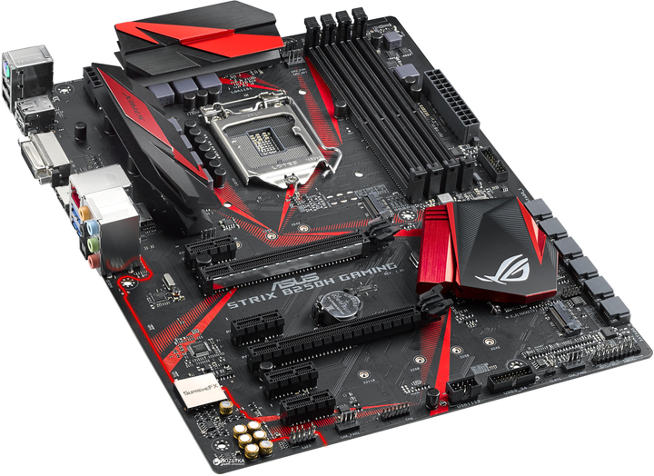 Материнська плата Asus Strix B250H Gaming (s1151, Intel B250) (Strix B250H Gaming) - купити в Україні за низькою ціною в інтернет-магазині "Rincom"