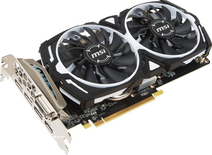 MSI Radeon RX 470 ARMOR 4G OC GDDR5 (Radeon RX 470 ARMOR 4G OC) - купити в Україні за низькою ціною в інтернет-магазині "Rincom"