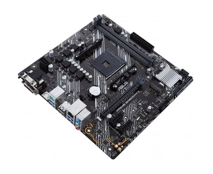 Материнcька плата ASUS PRIME B450M-K II sAM4 B450 2xDDR4 HDMI DVI D-Sub mATX (90MB1600-M0EAY0) - купити в Україні за низькою ціною в інтернет-магазині "Rincom"