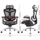 Крісло офісне Sihoo DORO C300 Pro Mesh Black (DORO-C300-PRO-M101)