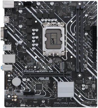 Материнcька плата ASUS PRIME H610M-K D4 s1700 H610 2xDDR4 M.2 HDMI D-Sub mATX (90MB1A10-M0EAY0) - купити в Україні за низькою ціною в інтернет-магазині "Rincom"