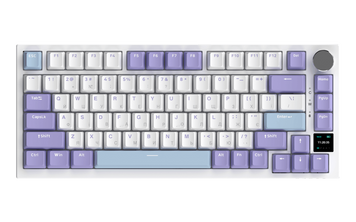 Бездротова механічна клавіатура Ajazz AK820 PRO PRO 75% Gift Switch White RGB (AK820PRO-G-PWB) (AK820PRO-G-PWB) - купити в Україні за низькою ціною в інтернет-магазині "Rincom"