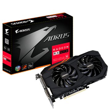 Відеокарта Gigabyte AMD Radeon RX 570 Aorus 4Gb GDDR5 (GV-RX570AORUS-4GD) - купити в Україні за низькою ціною в інтернет-магазині "Rincom"