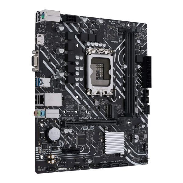 Материнcька плата ASUS PRIME H610M-K D4 s1700 H610 2xDDR4 M.2 HDMI D-Sub mATX (90MB1A10-M0EAY0) - купити в Україні за низькою ціною в інтернет-магазині "Rincom"