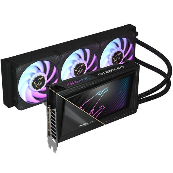 Відеокарта GIGABYTE GeForce RTX 5090 32GB GDDR7 AORUS XTREME WATERFORCE (GV-N5090AORUSX_W-32GD) - купити в Україні за низькою ціною в інтернет-магазині "Rincom"