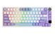 Бездротова механічна клавіатура Ajazz AK820 PRO PRO 75% Gift Switch White RGB (AK820PRO-G-PWB) (AK820PRO-G-PWB) - фото 2 з 17