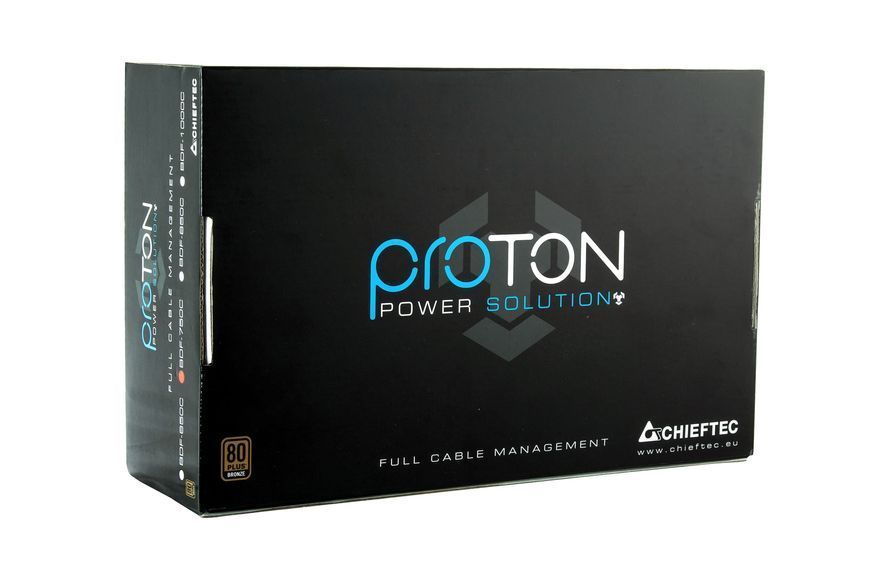 Блок живлення CHIEFTEC Proton (750W), >85%, 80+ Bronze, 140мм, 1xMB 24pin(20+4), 1xCPU 8pin(4+4), 3xMolex, 6xSATA, 4xPCIe 8pin(6+2), Fully Modular (BDF-750C) - купити в Україні за низькою ціною в інтернет-магазині "Rincom"