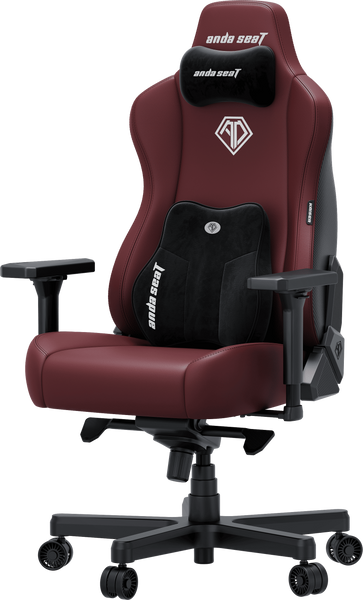 Крісло ігрове Anda Seat Kaiser 3E Maroon PVC Size XL (AD23YC-XL-09-A-PV/C-A01)