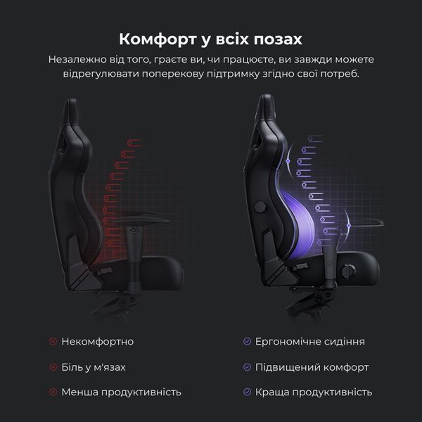 Крісло ігрове Anda Seat Kaiser 4 Maroon Size XL (AD12YDDC-XLL-20-A-PV/C)