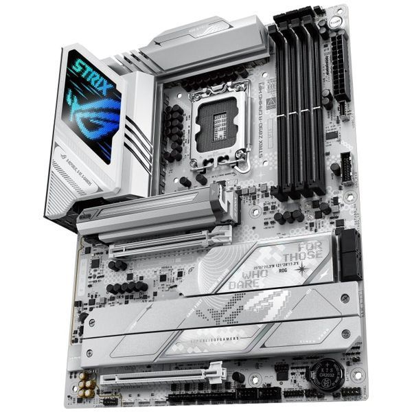 Материнcька плата ASUS ROG STRIX Z890-A GAMING WIFI s1851 Z890 4xDDR5 M.2 DP HDMI Wi-Fi BT ATX білий (90MB1I90-M0EAY0) - купити в Україні за низькою ціною в інтернет-магазині "Rincom"