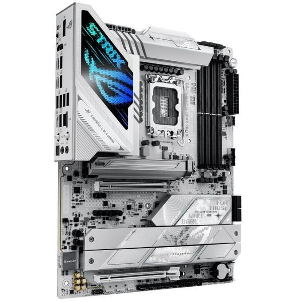 Материнcька плата ASUS ROG STRIX Z890-A GAMING WIFI s1851 Z890 4xDDR5 M.2 DP HDMI Wi-Fi BT ATX білий (90MB1I90-M0EAY0) - купити в Україні за низькою ціною в інтернет-магазині "Rincom"