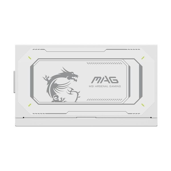 Блок живлення ATX 1000W MAG A1000GL PCIE5 WHITE MSI (MAG A1000GL PCIE5 WHITE) - купити в Україні за низькою ціною в інтернет-магазині "Rincom"