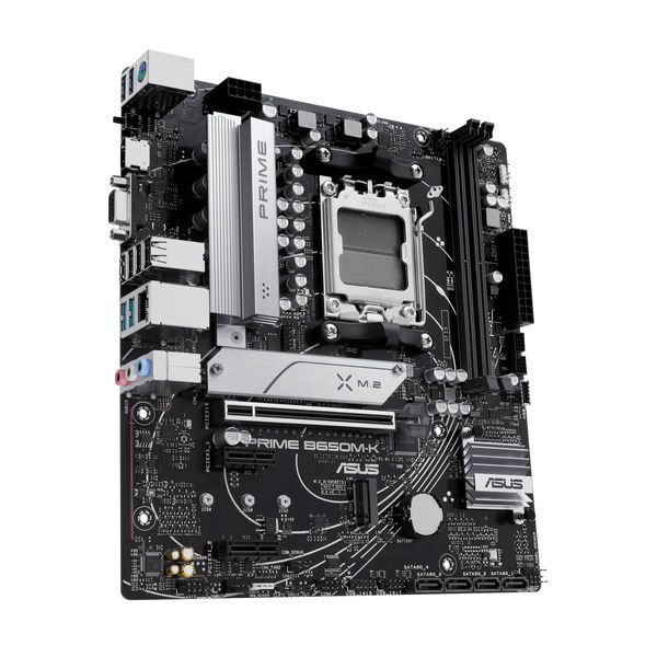 Материнcька плата ASUS PRIME B650M-K sAM5 B650 2xDDR5 M.2 HDMI D-Sub mATX (90MB1F60-M0EAY0) - купити в Україні за низькою ціною в інтернет-магазині "Rincom"