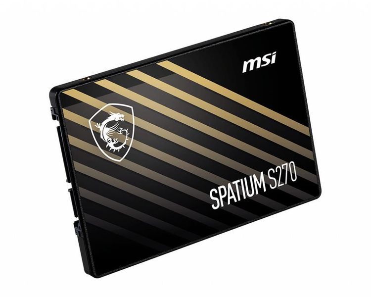 Твердотільний запам&rsquo;ятовувальний пристрій накопичувач (SSD) SATA2.5" 240GB SPATIUM S270 S78-440N070-P83 MSI (S78-440N070-P83) - купити в Україні за низькою ціною в інтернет-магазині "Rincom"