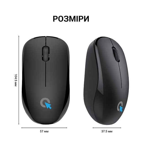 Миша OfficePro Wireless M183 (M183) - купити в Україні за низькою ціною в інтернет-магазині "Rincom"