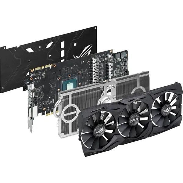 Asus GeForce GTX 1080 ROG Strix 8GB GDDR5X (STRIX-GTX1080-8G-GAMING) - купити в Україні за низькою ціною в інтернет-магазині "Rincom"