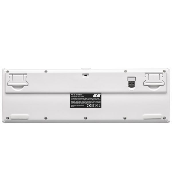 Клавіатура мембранна 2E GAMING KG360 68key, USB-A/WL, EN/UA/RU, RGB, чорний (2E-KG360UBK)  - купити в Україні за низькою ціною в інтернет-магазині "Rincom"