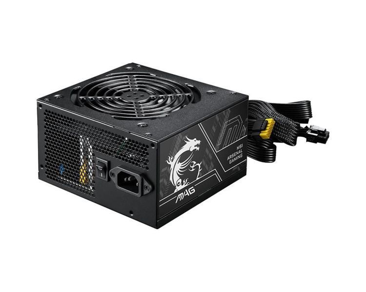 Блок живлення ATX 650W MAG A650BN PCIE5 II MSI (MAG A650BN PCIE5 II) - купити в Україні за низькою ціною в інтернет-магазині "Rincom"